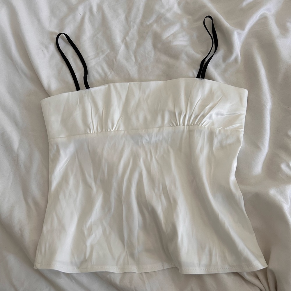 White Corset Top
